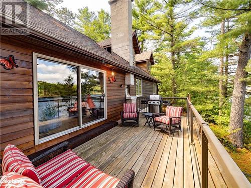 1071 Sunny Lake Road Unit# Unit 1, Gravenhurst, ON - Outdoor With Deck Patio Veranda With Exterior