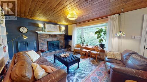 8061 265 Road, Fort St. John, BC - Indoor Photo Showing Living Room With Fireplace