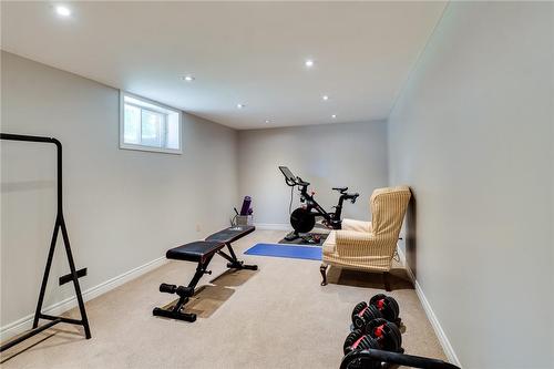 463 Wicklow Road, Burlington, ON - Indoor Photo Showing Gym Room