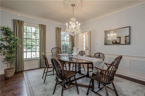 2142 Side Road 1, Burlington, ON - Indoor Photo Showing Dining Room