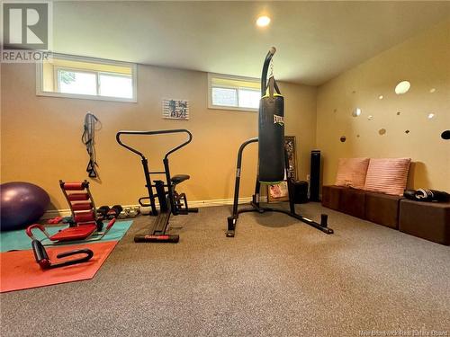 36 Aitken Avenue, Miramichi, NB - Indoor Photo Showing Gym Room