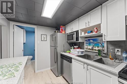 165 Park Street, Amherstburg, ON - Indoor Photo Showing Kitchen With Double Sink