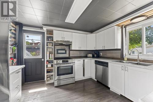 165 Park Street, Amherstburg, ON - Indoor Photo Showing Kitchen With Double Sink