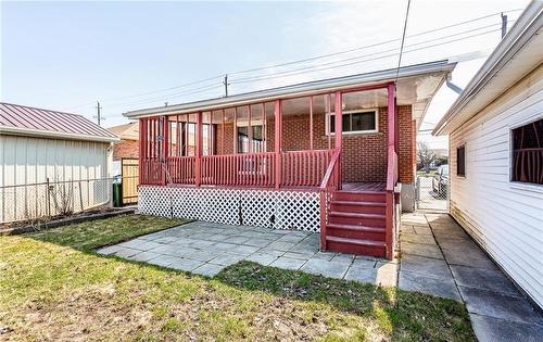 815 Mohawk Road E|Unit #Upper, Hamilton, ON - Outdoor With Deck Patio Veranda With Exterior