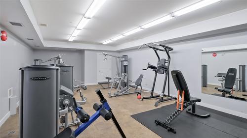 2102-4042 Pritchard Drive, West Kelowna, BC - Indoor Photo Showing Gym Room