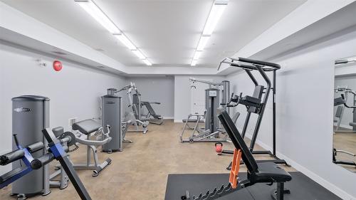 2102-4042 Pritchard Drive, West Kelowna, BC - Indoor Photo Showing Gym Room