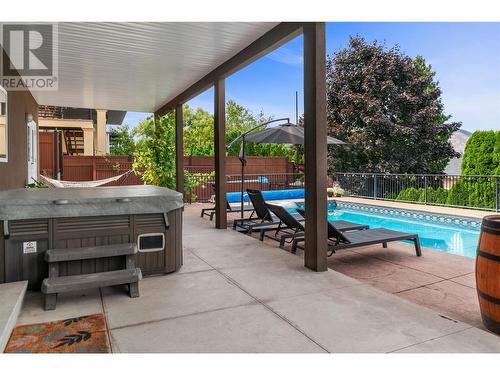 2955 Juniper Drive, Penticton, BC - Outdoor With In Ground Pool With Deck Patio Veranda