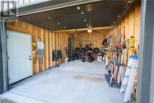 748 Coursol Road, Sturgeon Falls, ON - Indoor Photo Showing Garage