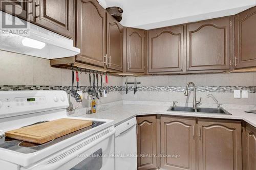 77 - 25 Tracey Park Drive, Belleville, ON - Indoor Photo Showing Kitchen With Double Sink