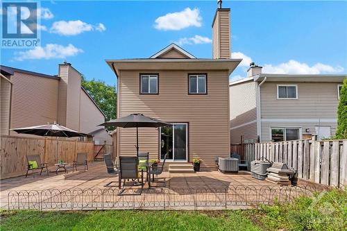 HUGE interlock patio with endless possibilities for outdoor enjoyment. - 17 Sovereign Avenue, Ottawa, ON - Outdoor With Deck Patio Veranda With Exterior