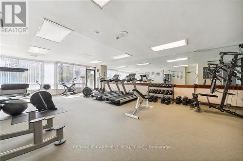 1601 - 26 Hanover Road, Brampton, ON - Indoor Photo Showing Gym Room