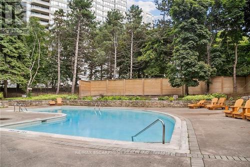 1601 - 26 Hanover Road, Brampton, ON - Outdoor With In Ground Pool With Backyard