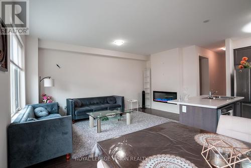 118 Ogston Crescent, Whitby, ON - Indoor Photo Showing Living Room With Fireplace