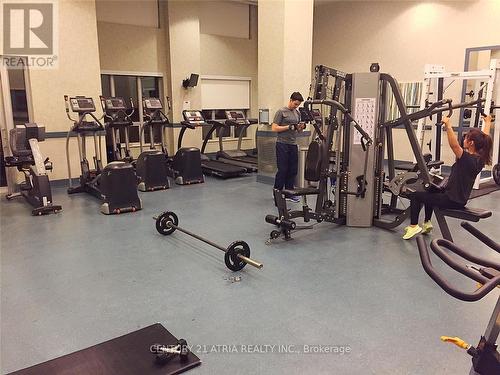 315 - 100 Harrison Garden Boulevard, Toronto, ON - Indoor Photo Showing Gym Room