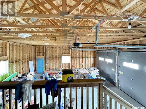 New Stockholm Acreage, Fertile Belt Rm No. 183, SK - Indoor Photo Showing Garage