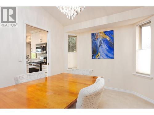 897 Westview Way, Kelowna, BC - Indoor Photo Showing Dining Room