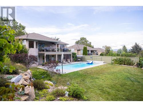 897 Westview Way, Kelowna, BC - Outdoor With In Ground Pool With Deck Patio Veranda