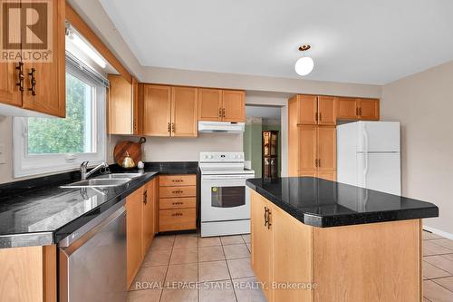 736 Templemead Drive, Hamilton (Templemead), ON - Indoor Photo Showing Kitchen With Double Sink