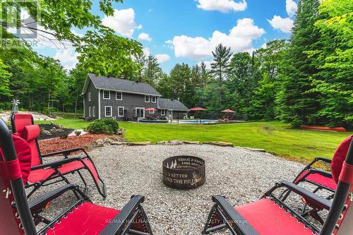 1225 Graham Road, Gravenhurst, ON - Outdoor With Deck Patio Veranda With Backyard