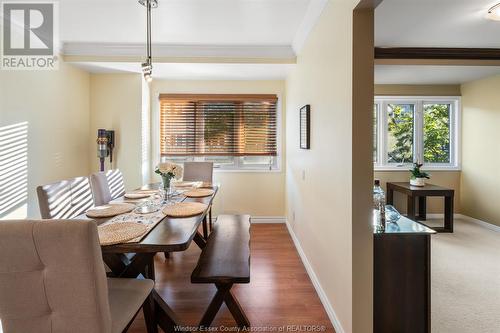 3947 Riverside Dr East Unit# 15, Windsor, ON - Indoor Photo Showing Dining Room