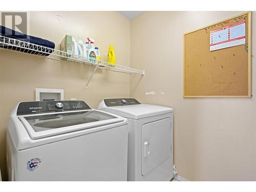 2250 Louie Drive Unit# 59, West Kelowna, BC - Indoor Photo Showing Laundry Room