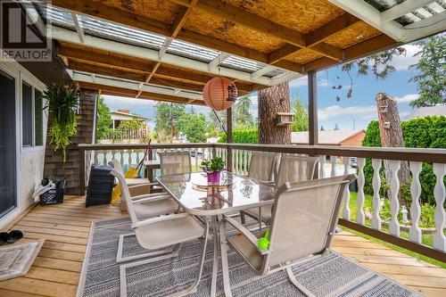 3565 Glasgow Road, West Kelowna, BC - Outdoor With Deck Patio Veranda With Exterior