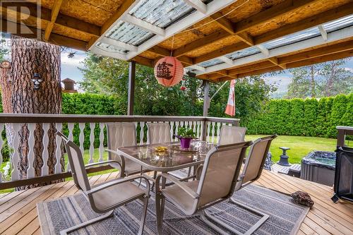 3565 Glasgow Road, West Kelowna, BC - Outdoor With Deck Patio Veranda With Exterior