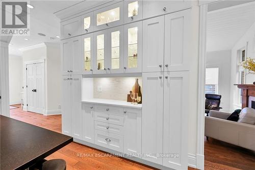 98 Dorchester Drive, Grimsby, ON - Indoor Photo Showing Other Room With Fireplace