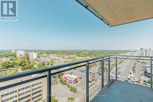 1710 - 215 Queen Street E, Brampton (Queen Street Corridor), ON - Outdoor With Balcony With View