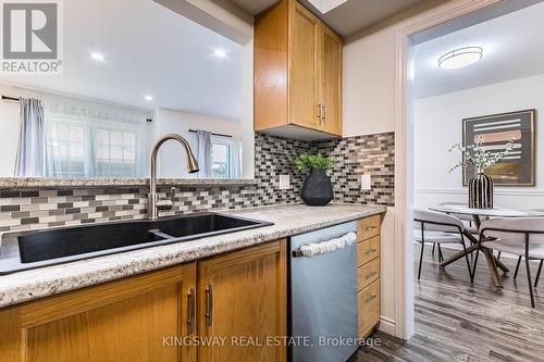 8 - 2880 Headon Forest Drive, Burlington (Headon), ON - Indoor Photo Showing Kitchen With Double Sink