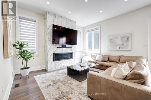 1164 Bridge Road, Oakville (Bronte East), ON - Indoor Photo Showing Living Room With Fireplace