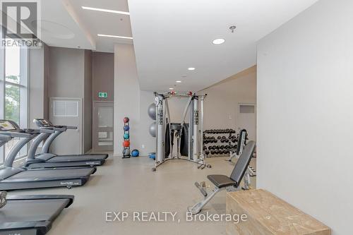 709 - 2093 Fairview Street, Burlington (Freeman), ON - Indoor Photo Showing Gym Room