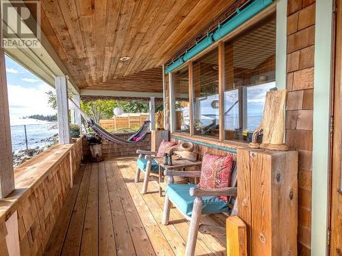 3265 Atrevida Road, Powell River, BC - Outdoor With Deck Patio Veranda With Exterior