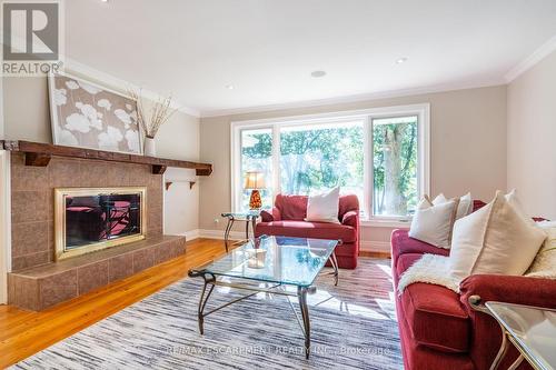 2159 Britannia Road, Burlington, ON - Indoor Photo Showing Living Room With Fireplace