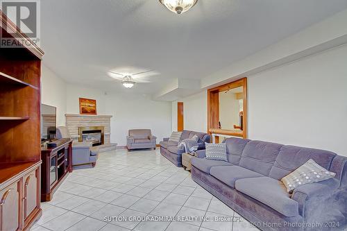 2 Romfield Drive, Toronto (York University Heights), ON - Indoor Photo Showing Living Room With Fireplace