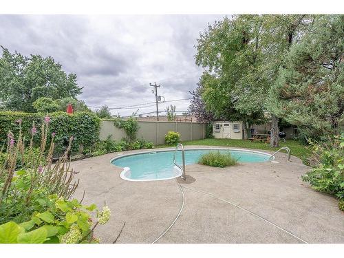 Pool - 6602 Rue Des Cygnes, Laval (Sainte-Rose), QC - Outdoor With In Ground Pool With Backyard