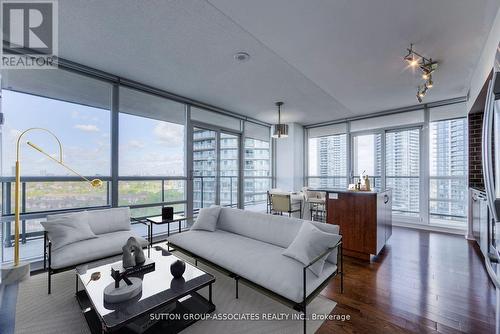 1804 - 2240 Lakeshore Boulevard W, Toronto (Mimico), ON - Indoor Photo Showing Living Room