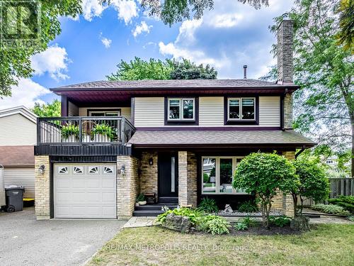 2 Davenrich Court, Brampton (Heart Lake East), ON - Outdoor With Balcony With Facade