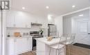 46 Staveley Crescent, Brampton (Brampton East), ON  - Indoor Photo Showing Kitchen With Upgraded Kitchen 