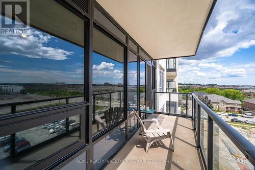 615 - 3200 William Coltson Avenue, Oakville, ON - Outdoor With Balcony With View With Exterior