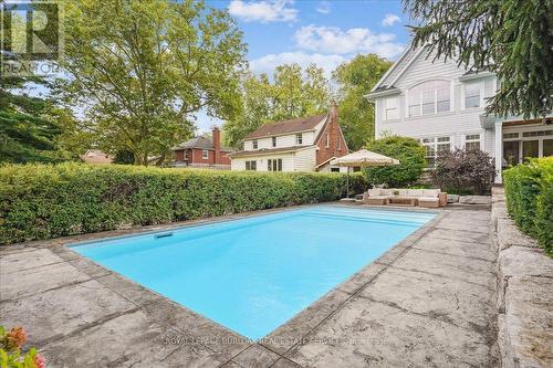 621 Hurd Avenue, Burlington (Brant), ON - Outdoor With In Ground Pool With Backyard