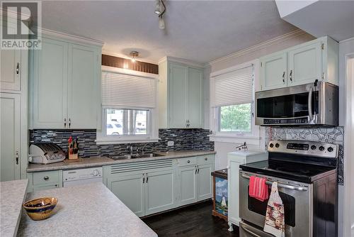 1014 Lake Road, Willisville, ON - Indoor Photo Showing Kitchen With Double Sink