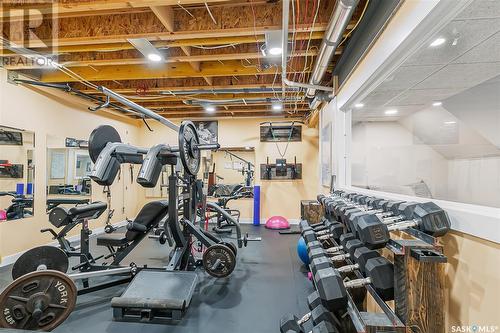 545 Tennyson Avenue, Southey, SK - Indoor Photo Showing Gym Room