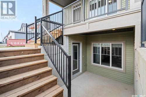 203 Cowessess Road, Saskatoon, SK - Outdoor With Deck Patio Veranda With Exterior