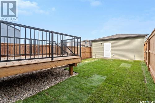 203 Cowessess Road, Saskatoon, SK - Outdoor With Deck Patio Veranda