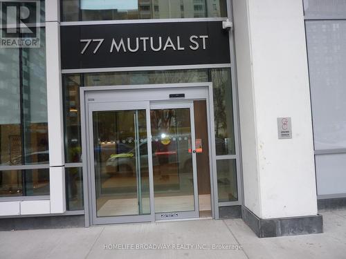 1605 - 77 Mutual Street, Toronto, ON - Outdoor