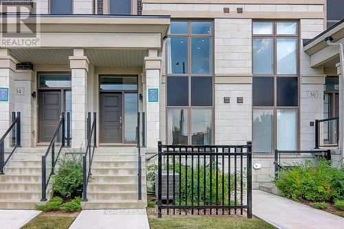 32 Wuhan Lane, Markham (Wismer), ON - Outdoor With Balcony With Facade