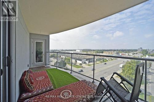 808 - 2152 Lawrence Avenue E, Toronto (Wexford-Maryvale), ON - Outdoor With Balcony With View With Exterior