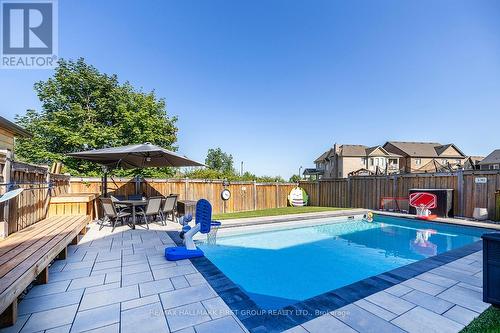 2357 New Providence Street, Oshawa (Windfields), ON - Outdoor With In Ground Pool With Deck Patio Veranda With Backyard