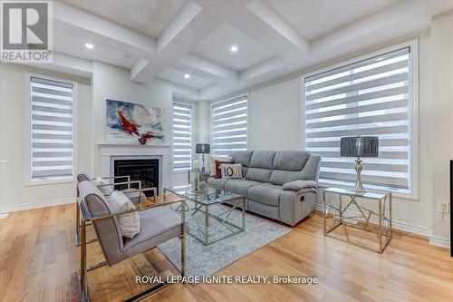 1 Waterfront Crescent, Whitby, ON - Indoor Photo Showing Living Room With Fireplace